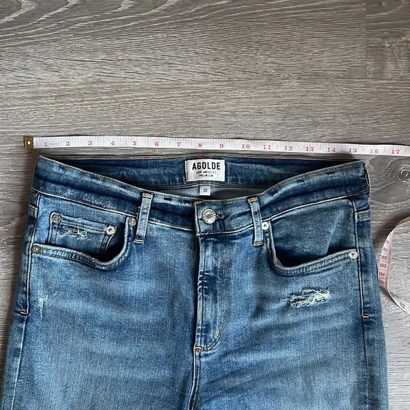 Agolde the Sophie distressed jeans - Picture 7 of 13